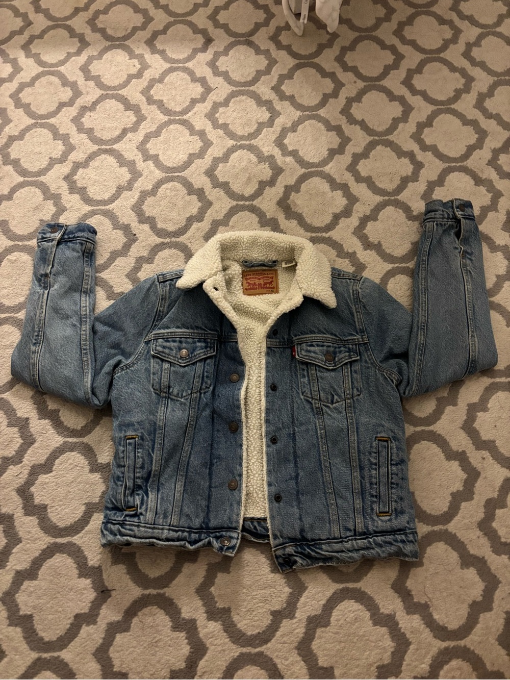 Levi's denim Sherpa Jacket